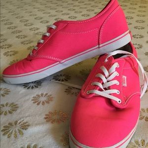 Hot pink vans